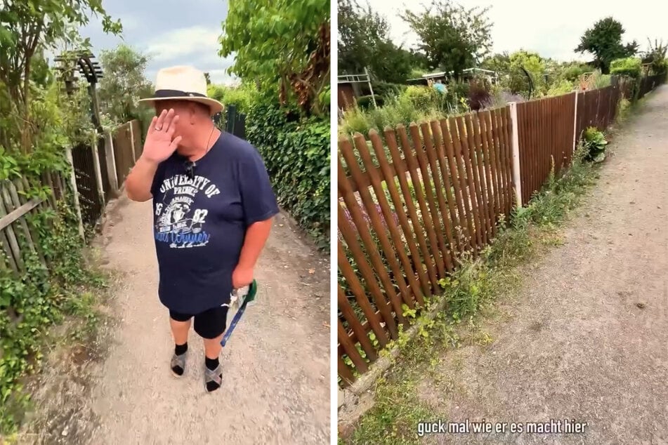 Bei einigen Abschnitten gruselt es Michael Baumann (62).