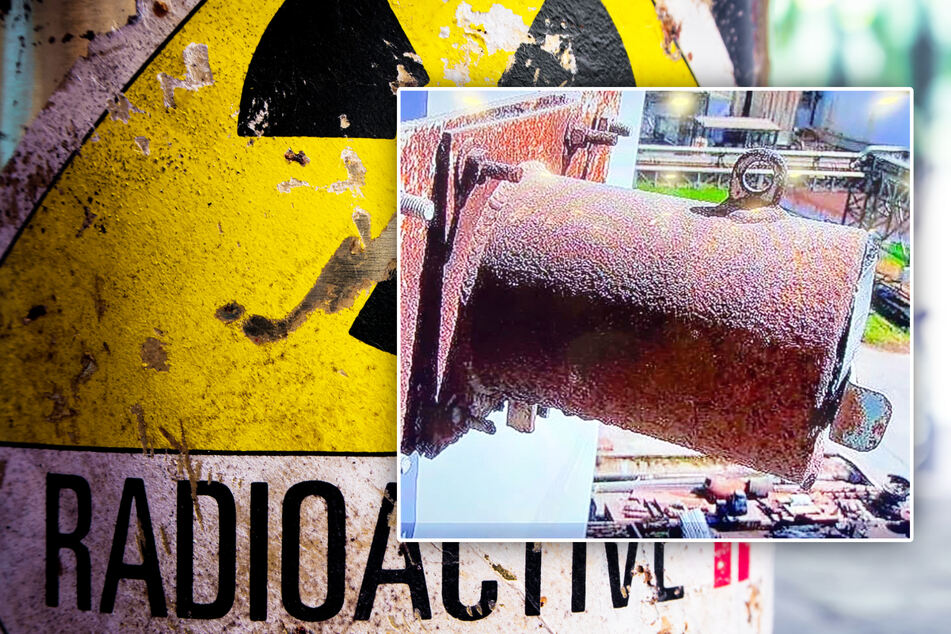 Zylinder mit radioaktivem Inhalt aus Kraftwerk verschwunden!