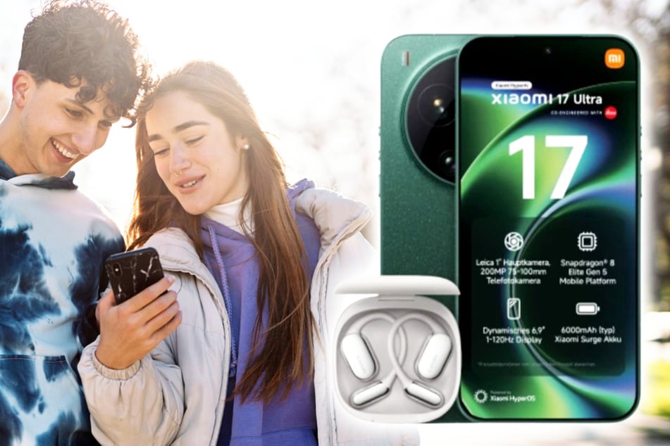 Xiaomi 17 Ultra mit Leica Kamera und Openwear Headset für nur 1 Euro bei o2