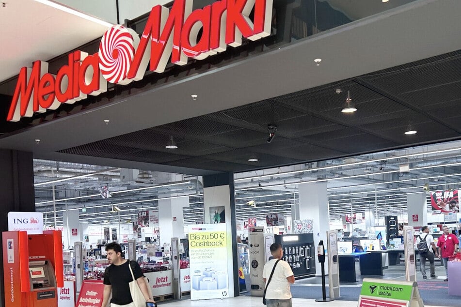 MediaMarkt Dresden - in der Centrum-Galerie, Prager Straße 15.