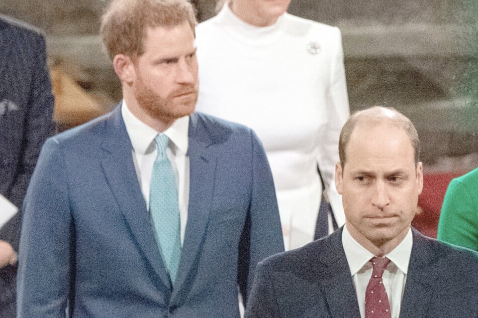 Prinz Harry (40, l.) und Prinz William (42, r.) sind seit Jahren zerstritten.