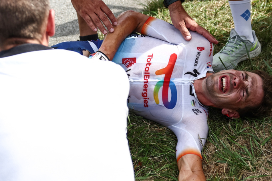 Steff Cras (27) ist bereits der sechste Fahrer, der die Tour de France 2023 aufgeben musste.