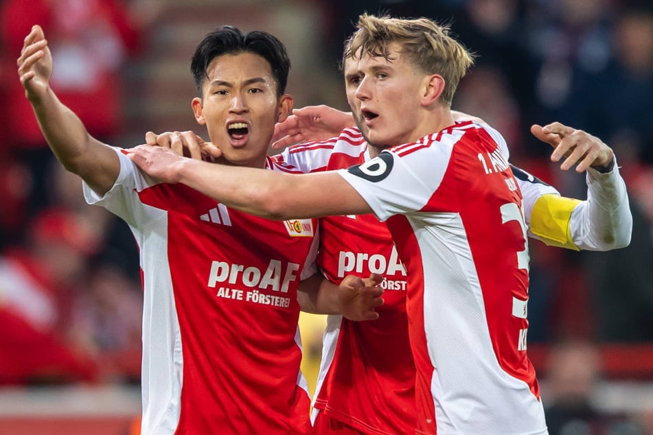 Jubelt Wooyeong Jeong (l.) auch in der nächsten Saison im Trikot von Union Berlin?