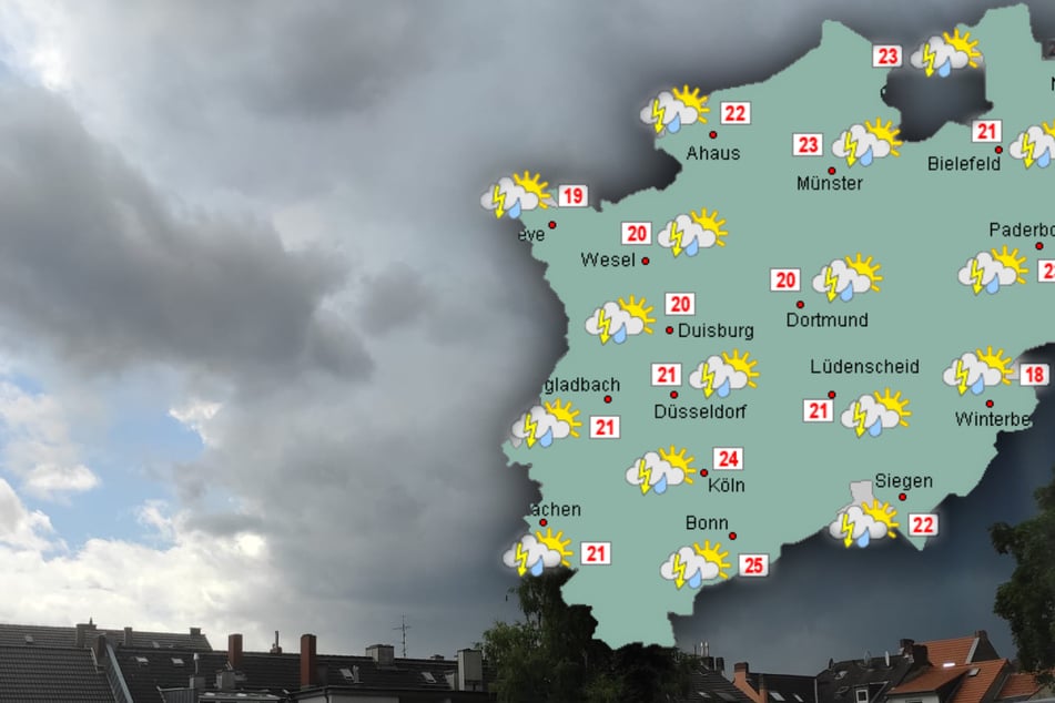 Heftiger Platzregen in Köln! Video zeigt beängstigendes Wetter-Phänomen