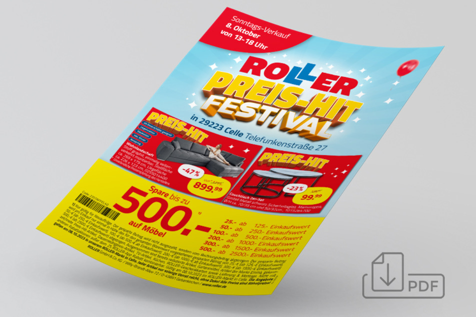 ROLLER am Sonntag (8.10.) mit diesen krassen Deals