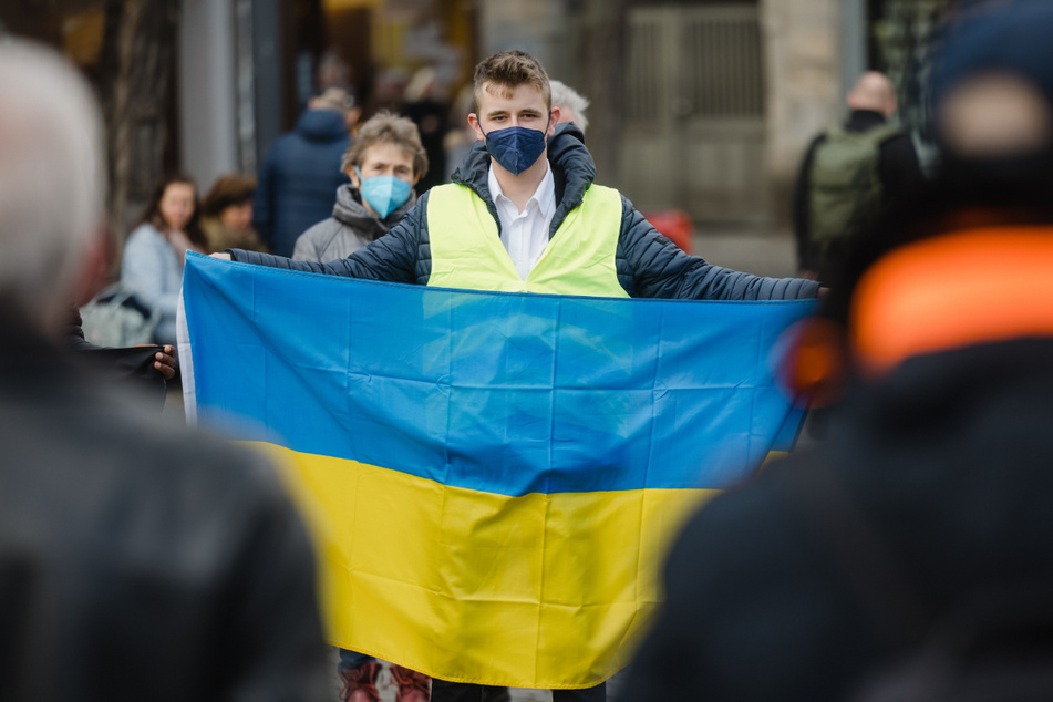 Thüringenweit solidarisieren sich die Menschen mit den Ukrainern.