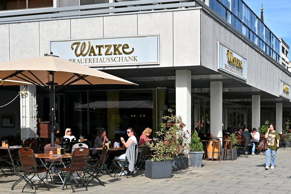 Das Watzke am Goldenen Reiter ist immer gut besucht.