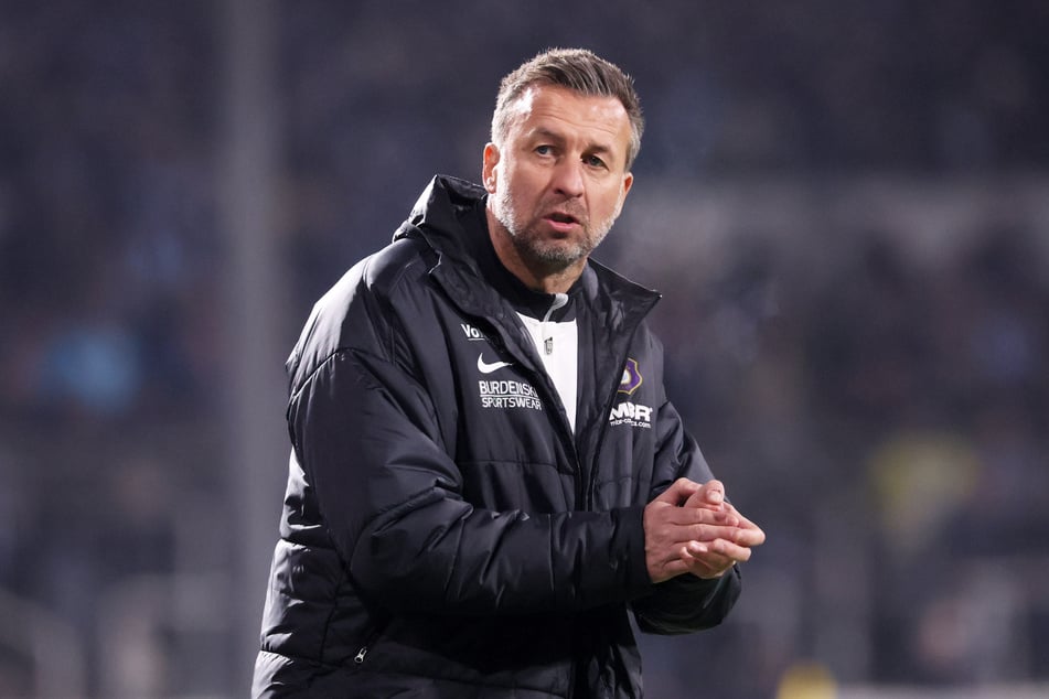 Aue-Trainer Christoph Dabrowski (47).