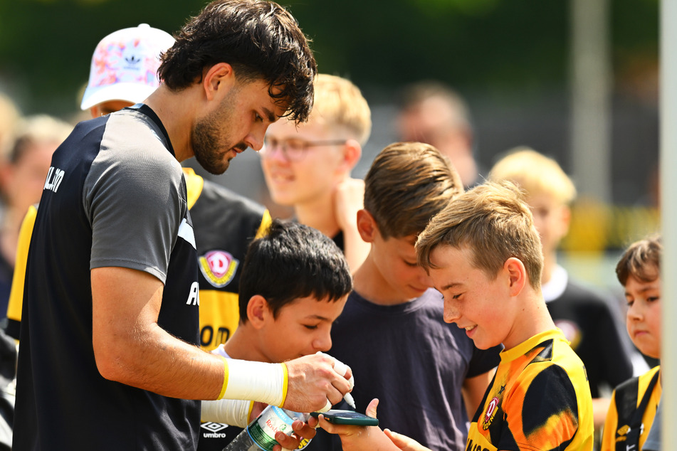 Tim Schreiber freut sich auf die Unterstützung der kleinen und großen Dynamo-Fans.