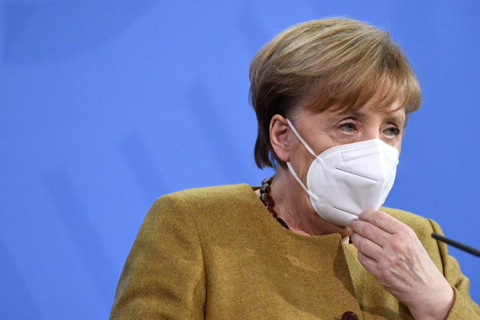 Bundeskanzlerin Angela Merkel (66, CDU) bei der digital organisierten Sicherheitskonferenz.