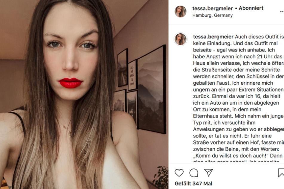 Tessa Bergmeier (31) teilte eine traumatische Erfahrung mit ihren Fans.