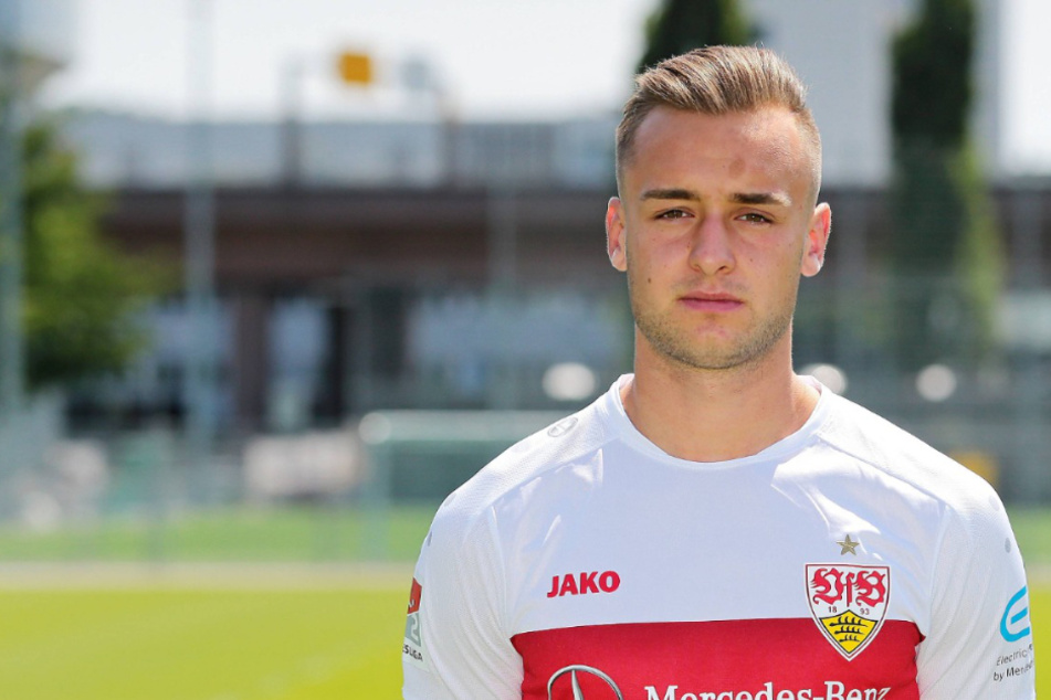 Mittelfeldspieler David Kopacz.