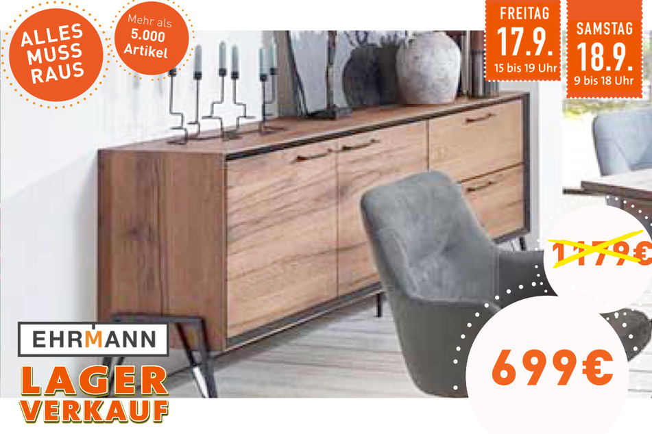 Sideboard für 699 statt 1.179 Euro