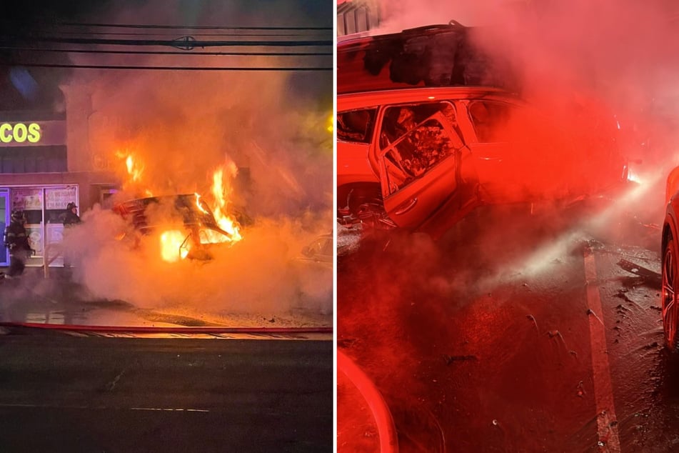 Die Feuerwehr brachte den Brand nach eigenen Angaben schnell unter Kontrolle.