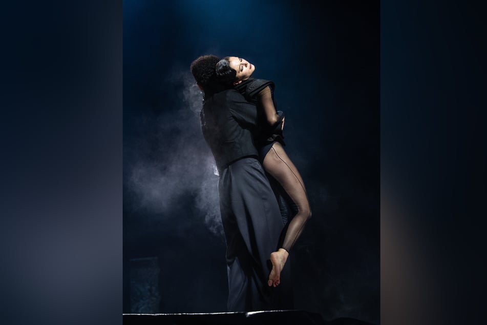 Ausdrucksstark: Elizabeth Iwasko (Eurydike) mit Eliton Da Silva de Barros (Orpheus).