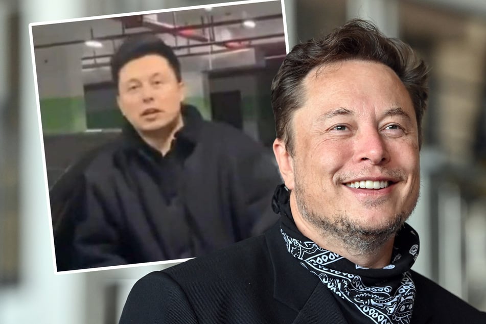 Nein, hier seht ihr nicht zweimal Elon Musk (50). Das linke Bild zeigt einen jungen Mann aus China, der dem Tesla-Chef zum Verwechseln ähnlich sieht.