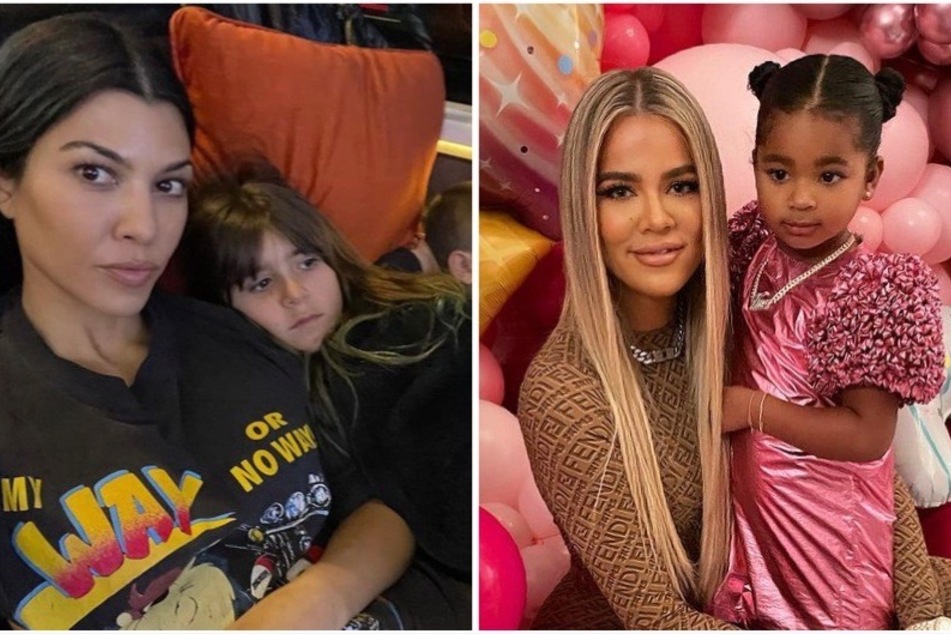 Khloé Kardashian and Kourtney Kardashian separately slammed critics who slammed their parenting skills.