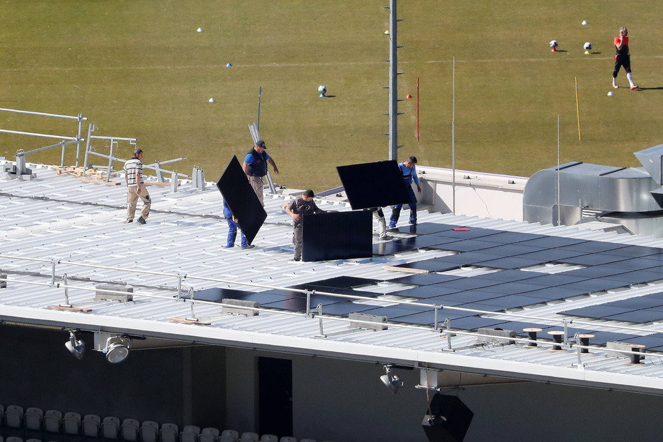 Über 2200 Solarmodule wurden vor einem Jahr angebracht.
