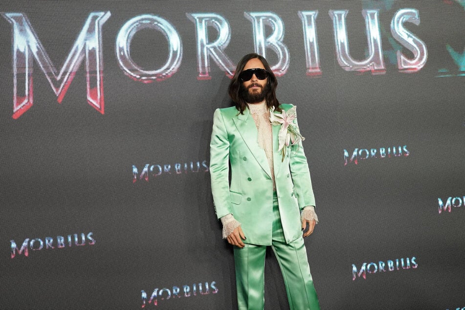 Jared Leto at a premier for Marvel's Morbius.