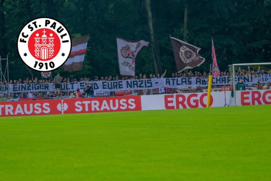 St.-Pauli-Fans zeigen Nazi-Banner: Atlas Delmenhorst reagiert auf Vorwürfe