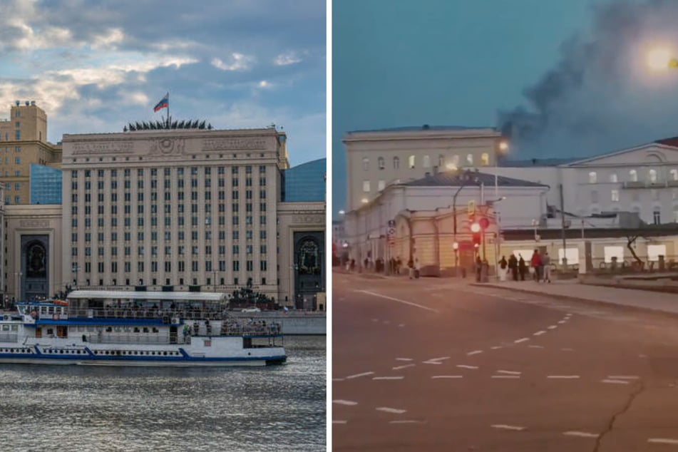 Brand im russischen Verteidigungs-Ministerium
