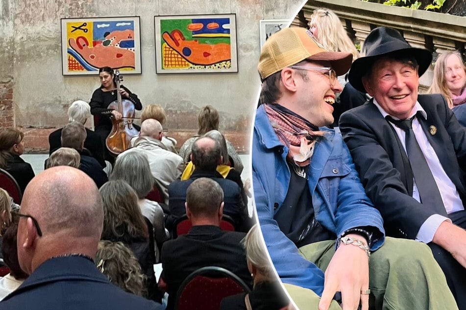 Dresden: Holger John eröffnet Ausstellung mit Nina Hagens Hilfe