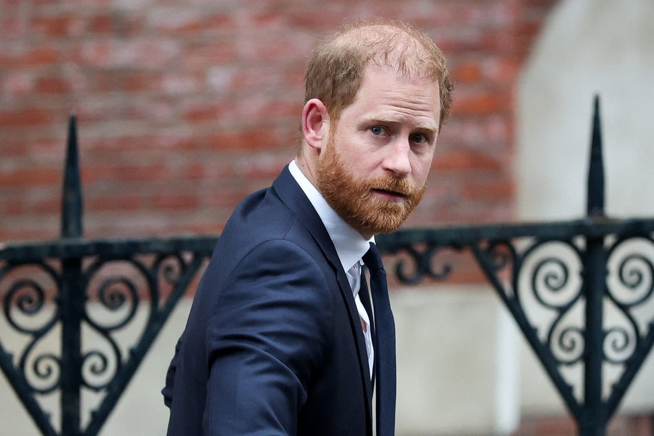 Prince Harry arrives to attend the start of the nine-week trial lawsuit against Associated Newspapers at the High Court in London on January 19, 2026.