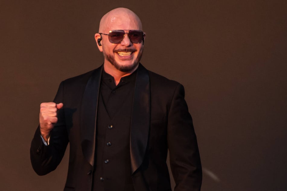 Pitbull (45) freut sich über den kuriosen Weltrekord.