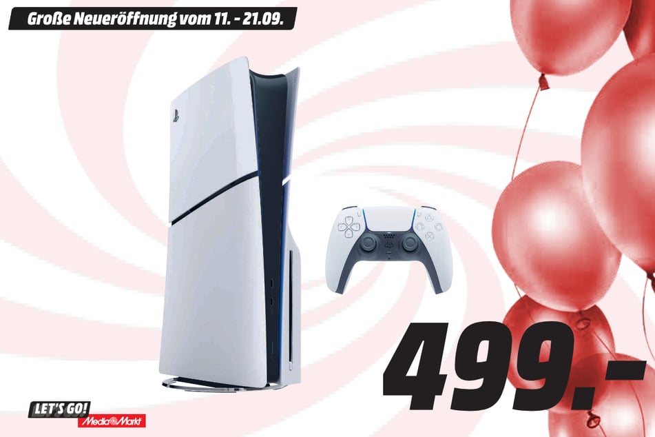 Sony Playstation 5 Slim für 499 Euro.