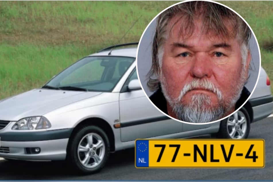 Klaas Bijl (67) soll mit den Kindern in einem grauen Toyota Avensis mit dem niederländischen Kennzeichen "77-NLV-4" unterwegs sein.