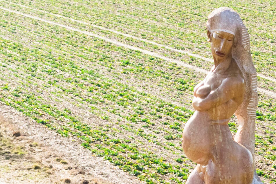 Nackte Schwangere an Bundesstraße sorgt für Empörung