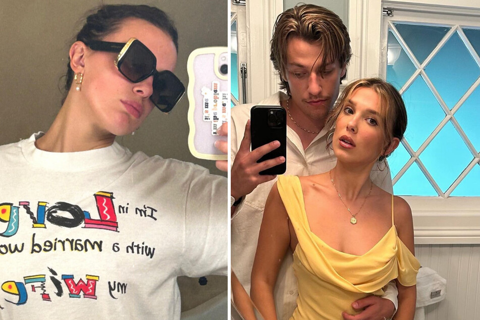 Millie Bobby Brown shared a new selfie that paid a knowing nod to her engagement to Jake Bongiovi.