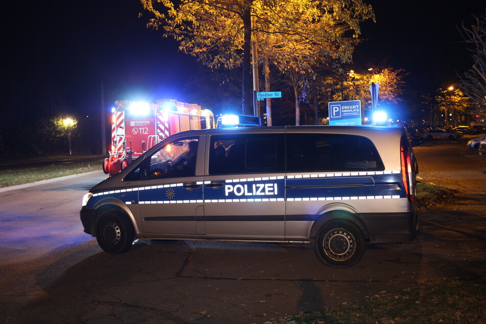 Auf Höhe der Lützner Straße konnte der Feuerteufel festgenommen werden.