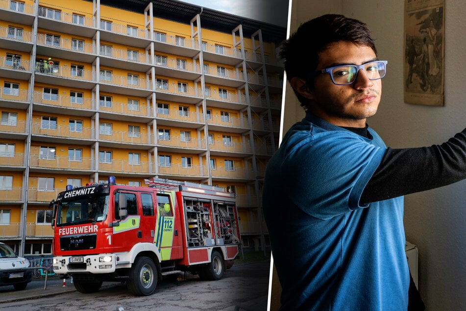 Chemnitz: Tödliches Feuer-Drama in Chemnitzer Wohnheim! Nachbar geschockt: "Am liebsten würde ich ausziehen"