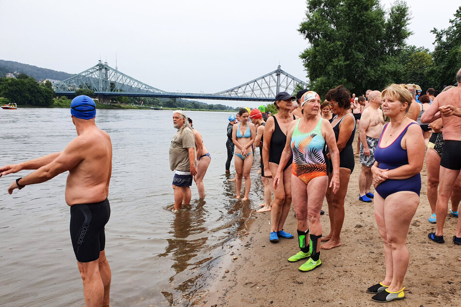 Am Sonntag gehen die Elbschwimmer wieder "baden".