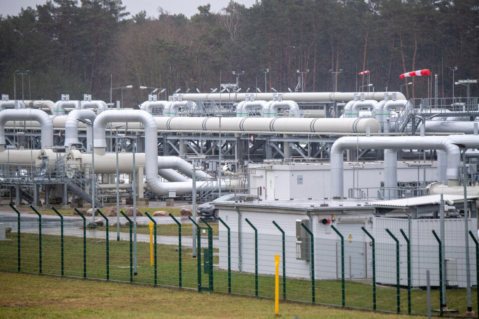 Die Gasempfangsstation der Ostseepipeline Nord Stream 2 in Lubmin. Laut Putin könnte Deutschland über diesen Weg angeblich ganz einfach Gas bekommen.