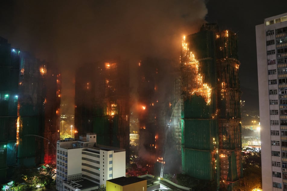 Scores of people have been killed and hundreds are still reported missing after a fire devastated an apartment complex in Hong Kong.