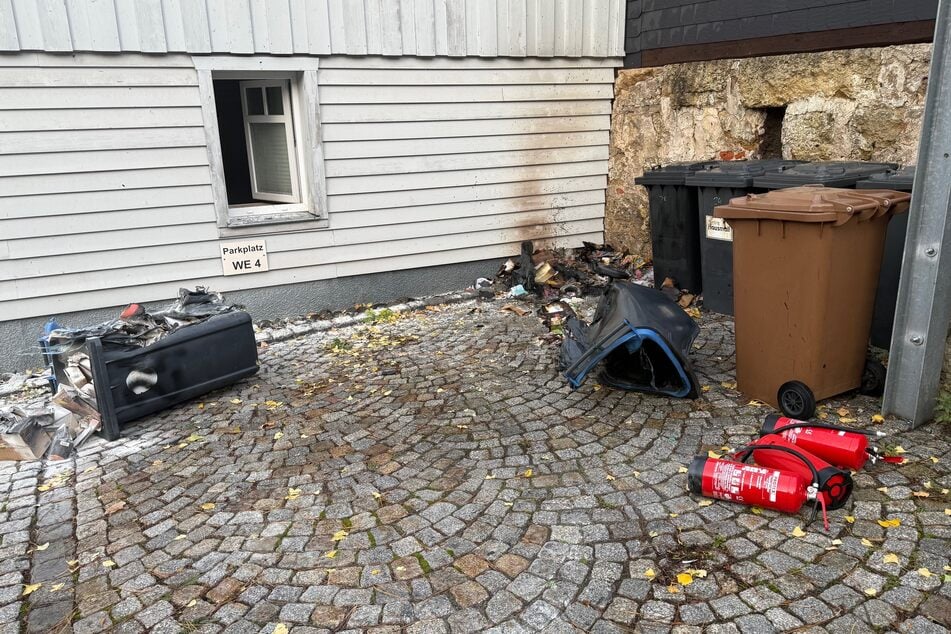 Die Feuerwehr konnte den Brand löschen.