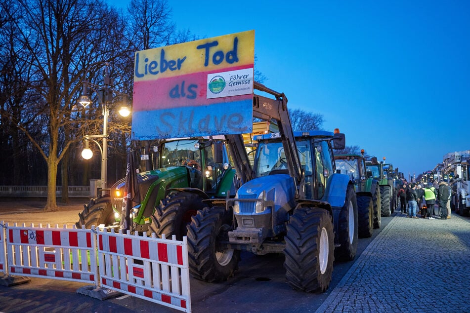 Am Mittwoch kommt es erneut zu Bauernprotesten in Sachsen-Anhalt.