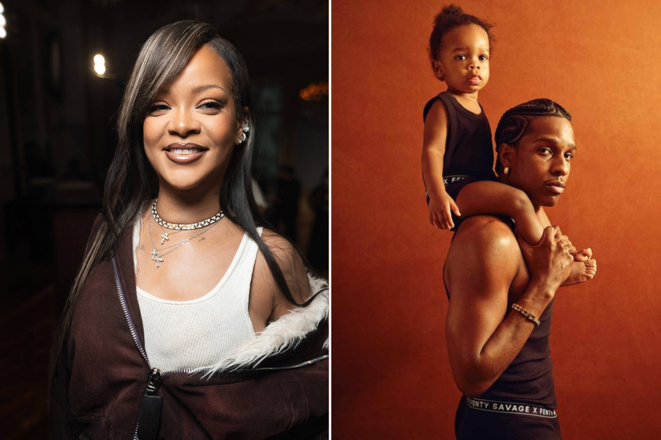 Rihanna taps A$AP and son RZA to model for new Savage x Fenty campaign