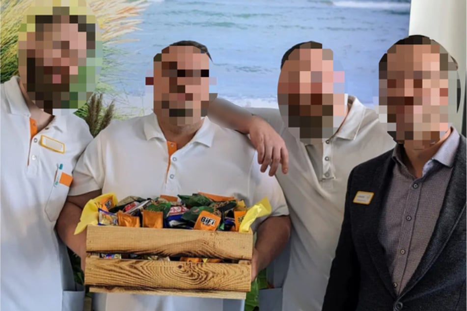Bis zur Wahl zum Betriebsratsvorsitzenden arbeitete Marcel N. (2.v.r.) am Standort Altleuben.