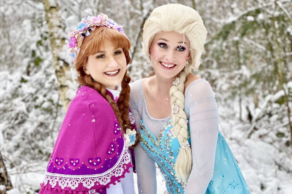 Im Kontor Zum Alten Speicher verzaubern die Eisschwestern am Freitag (9.6.) Kinder mit märchenhaften Shows.