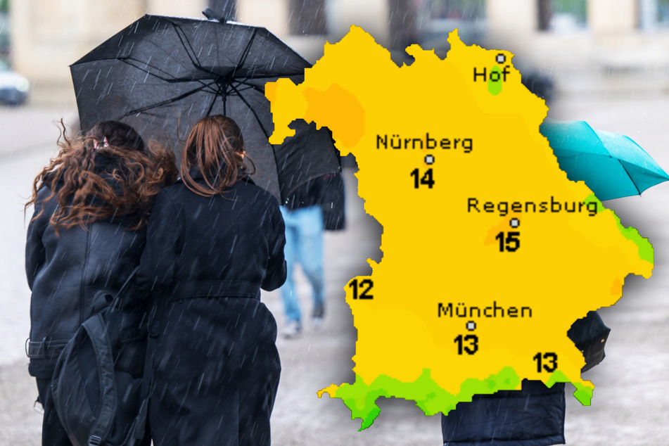 Das Wetter in München und Bayern zeigt sich nicht von seiner schönen Seite. Besserung lässt auf sich warten.