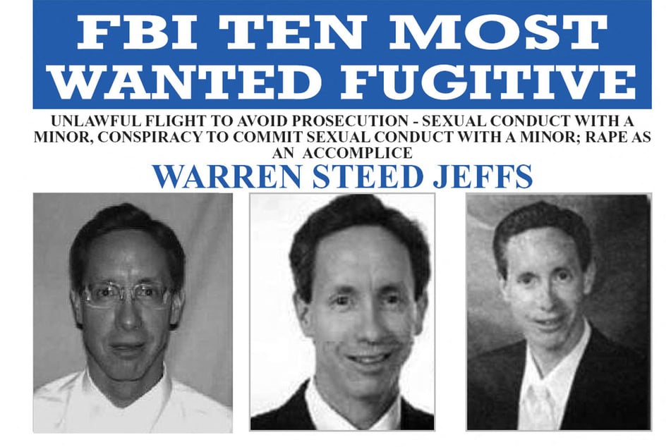 Der Fall erinnert an die Verbrechen, die FLDS-Prophet Warren Jebs (67) begangen hat. Hier auf einem Fahndungsplakat des FBI. (Archivbild)