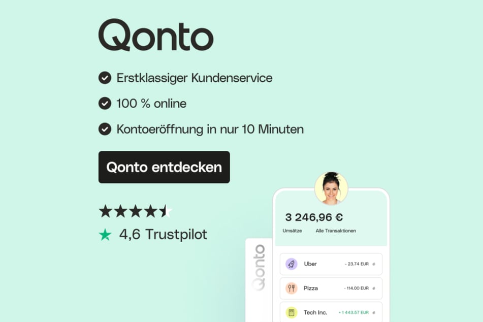 Hier mit einem Klick Qonto entdecken und unverbindlich noch mehr Infos erhalten.