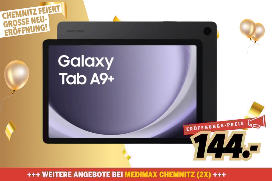 Samsung Galaxy Tab A9+ für 144 Euro