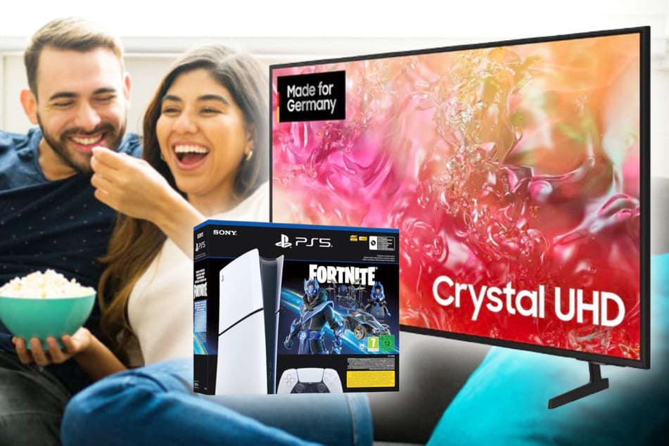 Mega-Bundle mit 65-Zoll Samsung TV und PS5 Digital Slim im Sommer-Angebot