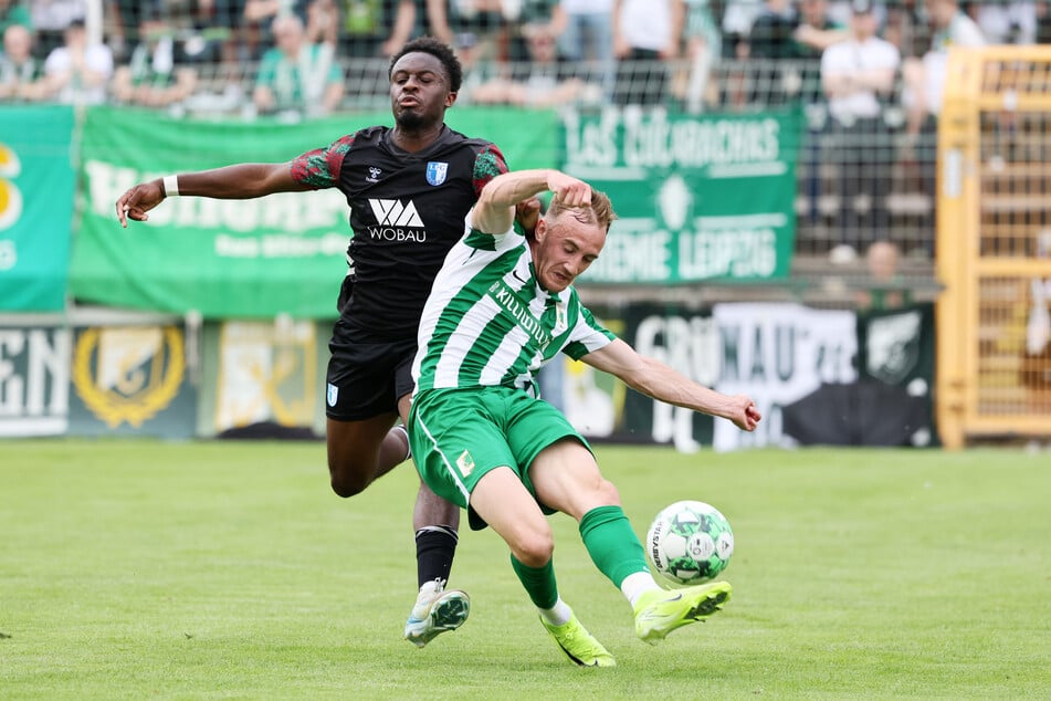 Sanogo kennt den AKS schon. Hier spielte er 2025 für Magdeburg II gegen die Chemiker.
