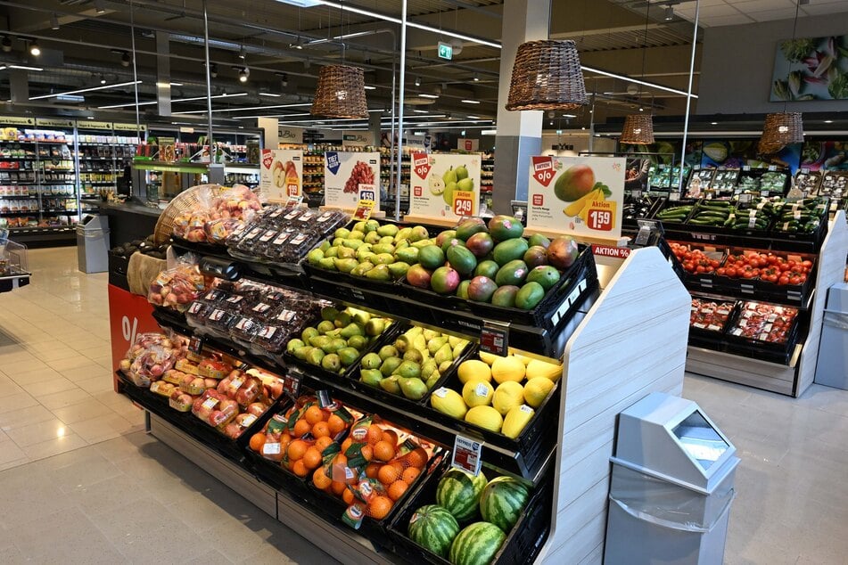 Die Obst- und Gemüseabteilung wurde neu gestaltet.