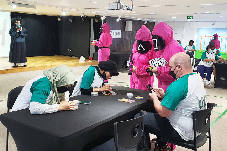 A Squid Games-like game event was carried out in the UAE.
